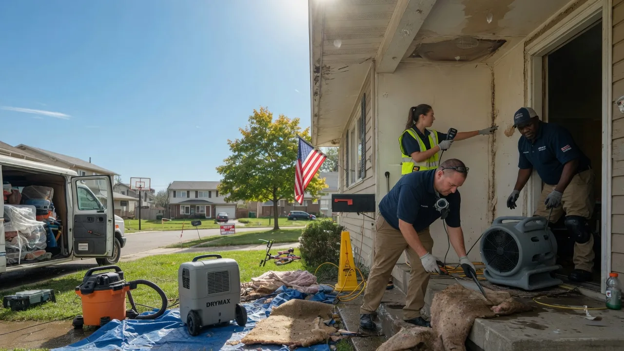 Water Damage Restoration in Merrifield, MN near me